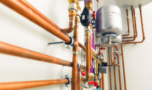 copper pipes